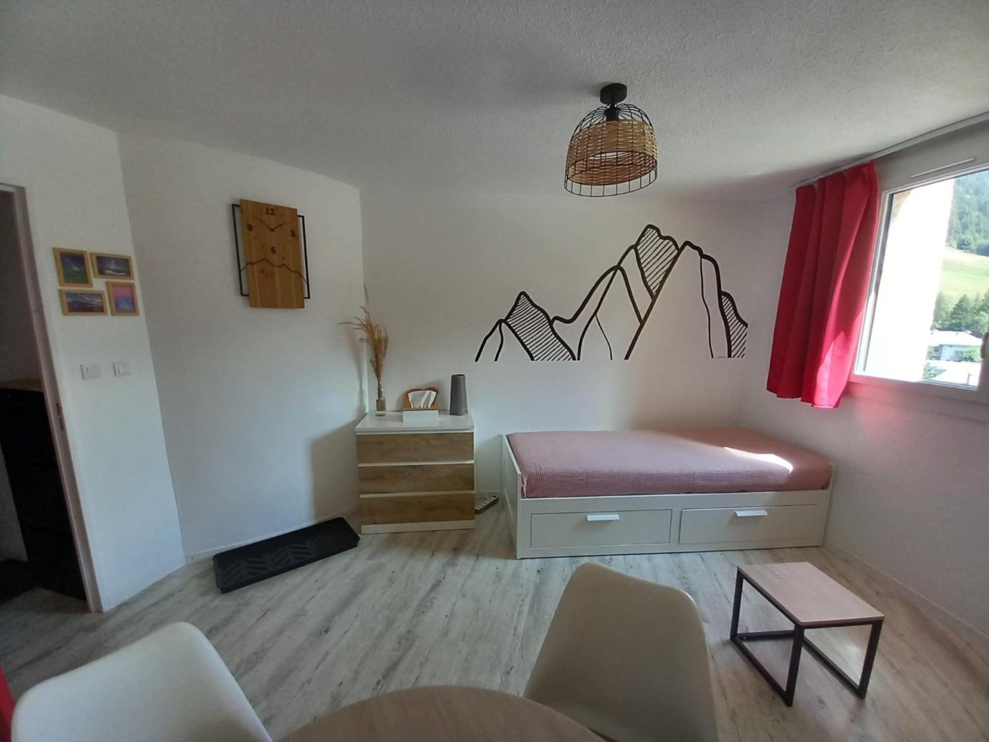 Le Studio Du Queyras Avec Vue Sur La Montagne 阿布里斯 客房 照片